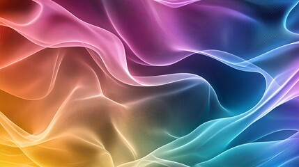 Fototapeta premium Abstract colorful wavy background design.