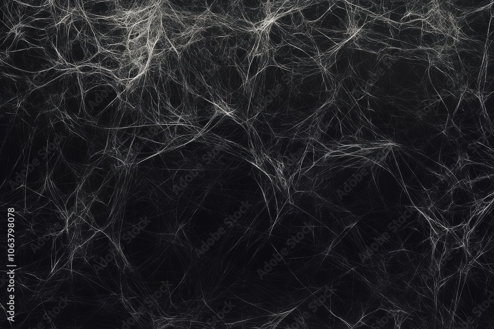 Poster explore the captivating beauty of a stunning abstract background with a mesmerizing cobweb design, f