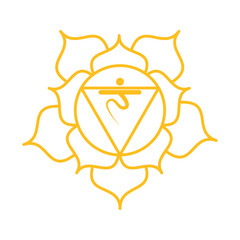 manipura solar plexus chakra mandala