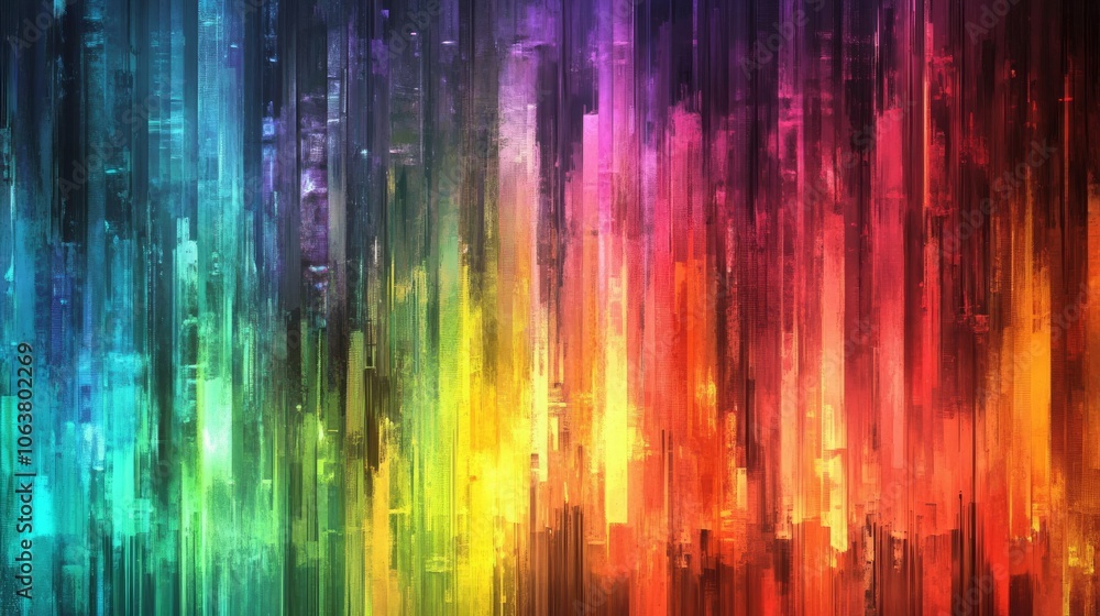 Poster a stunning and colorful display showcases vibrant colors that create a modern abstract backdrop perf