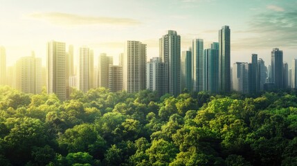 Fototapeta premium Real estate investment can contribute to community development, urban regeneration, and economic growth