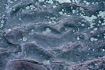 Waves on Baraboo quartzite within Devil's Lake State Park, Baraboo, Wisconsin
