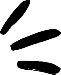 Tripple line doodle marker scribble.