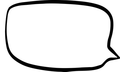 Bubble text box doodle scribble sketch. Dialogue speech bubble box. 