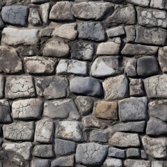 Obraz premium Cobblestone Path: Close-Up Texture