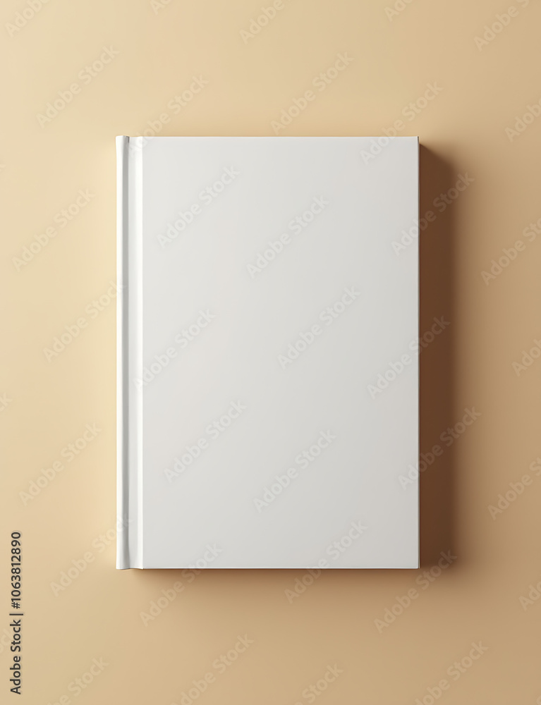 Poster create a custom book cover mockup featuring an editable background for various design iterations and