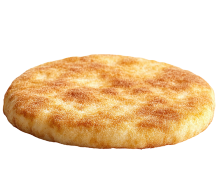 Single pancake on a white background, fully visible and centered. PNG transparent.