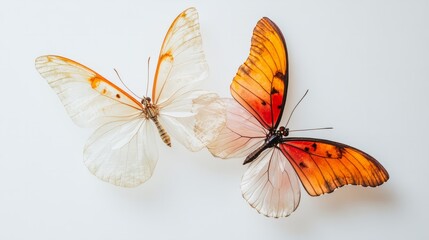 butterfly isolated on white