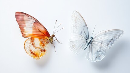 Fototapeta premium butterfly isolated on white