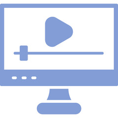 Streaming Tv Vector Icon