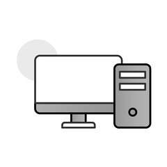 Desktop Computer. Icons Included: PC, Workstation, Personal Computer