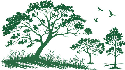 illustration of a tree