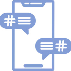 Hashtag Vector Icon