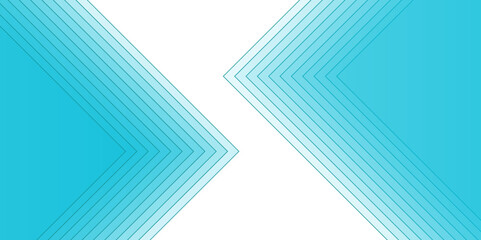Abstract Linear Geometric Pattern in Light Blue. Stripes background design with layers of Geometric shapes. line elegant colorful striped diagonal line technology concept