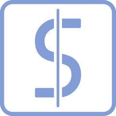 Dollar Symbol Vector Icon