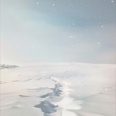 Winter background with snow
