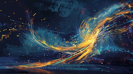 Obraz premium fractal realms