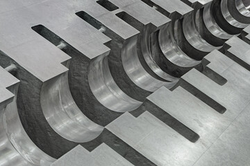 Internal structure of a centrifugal pump