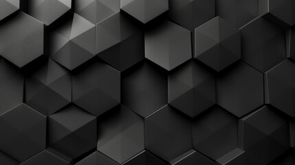 hexagon geometry background. abstract 3d background