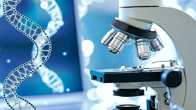 High Tech Laboratory for DNA Research and Medical Analysis