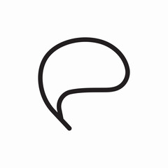 speech bubble message icon sign vector