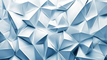 Obraz premium An abstract composition featuring layered blue squares and rectangles on a soft white background, creating depth.