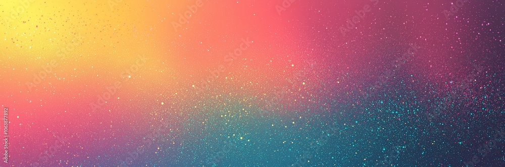 Aufkleber a vibrant abstract background featuring a blend of colorful gradients and sparkling particles for a 