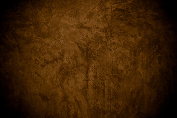 Old wall texture cement dark black brown background abstract grey color design are light with white gradient background.