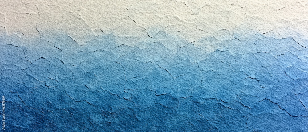Poster abstract textured background featuring a gradient of blue tones, perfect for design and artistic pro