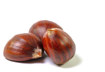 Maronen in einer Nahaufnahme