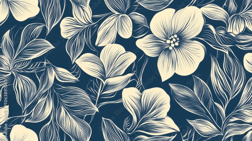 Poster abstract swirls in various shades of gray create a mesmerizing, elegant pattern.