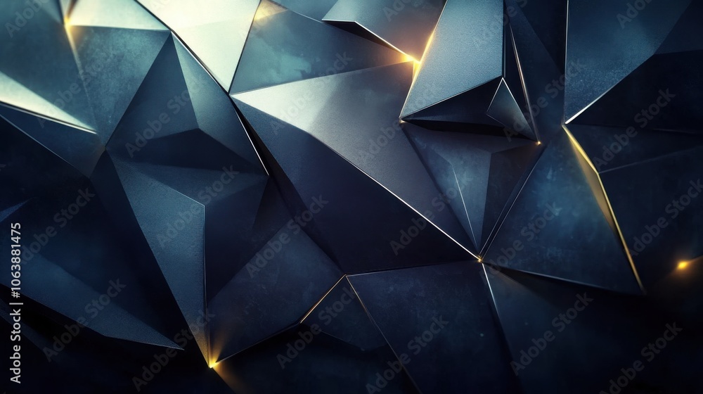 Poster an abstract texture of dark geometric shapes creating a modern, stylish backdrop.