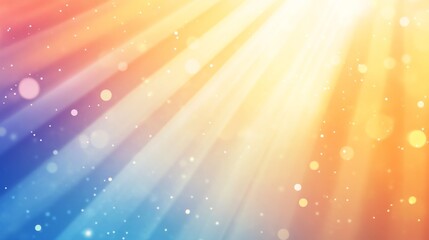 Color bokeh sunlight glare leak. abstract bokeh background