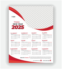 new year calendar design.