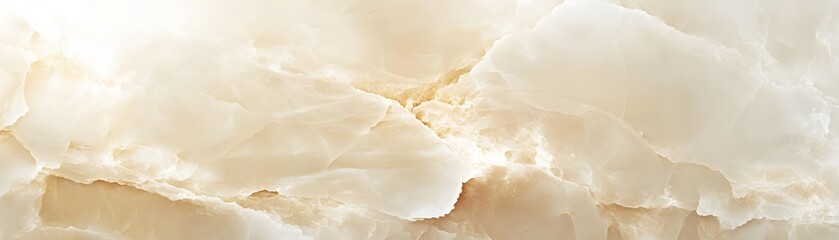 Obraz premium Close-up Texture of Light Brown Onyx Stone