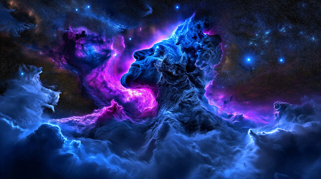 A majestic cosmic entity 