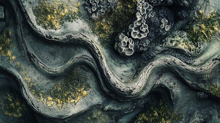 Organic Textures Captured in Macro Nature Shot