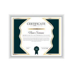  Certificate template. Diploma of modern design or gift certificate