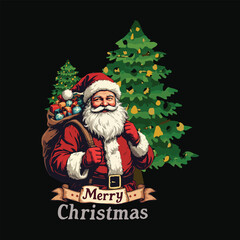 Christmas trees Merry Christmas T shirt Reindeer Christmas T Shirt Elf outfit Elf Costume Xmas Family,Christmas T-shirt Design.