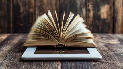 The Book on the Tablet