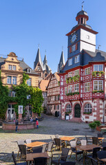 Bensheim an der Bergstrasse, Rathaus und Dom