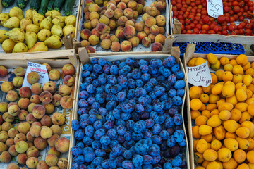 Obststand in Kroatien
