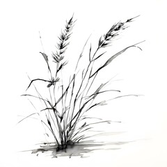 Obraz premium Flower concept design idea isolated on a white background
