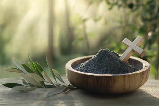 Sacred ritual: embracing Ash Wednesday as time for penance, reflection, acknowledgment of human mortality, symbolized by imposition of ashes, guiding believers into season of faith, devotion.