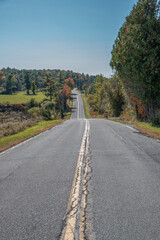 Country Road in Autumn