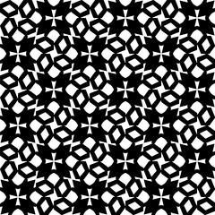 Seamless texture for fashion, textile design,  wallpaper, banner, card, invitation, backgrounds ,wrapping paper, fabrics and home decor. Simple repeat pattern. Black and white color.
