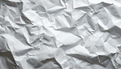 Obraz premium textura de papel blanco arrugado con sombras grises realista