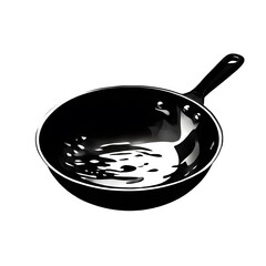 kitchen object design food concept on a white background