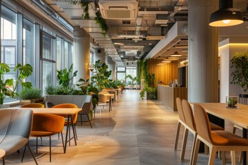 Fototapeta premium Interior of a modern empty business office