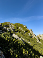 view of european mountains, slavkovský Peak